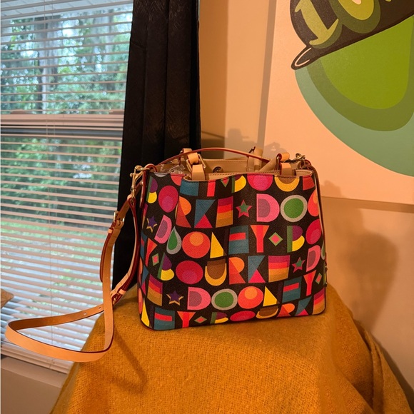 Dooney & Bourke Multicolor Art Deco Women's Bag - Picture 4 of 4